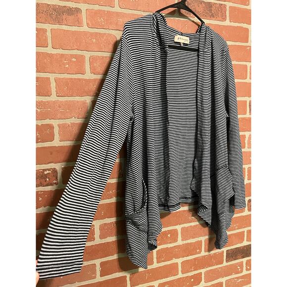 Philosophy Long Sleeve Hooded Cardigan - L - Picture 2 of 6